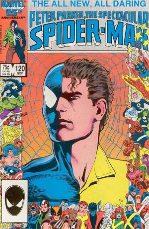 Peter Parker: The Spectacular Spider-Man #120 cover