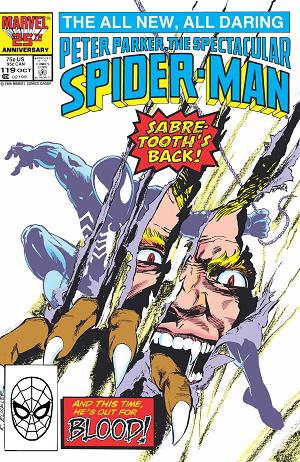 Peter Parker: The Spectacular Spider-Man #119  cover