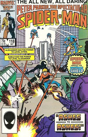 Peter Parker: The Spectacular Spider-Man #118  cover