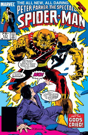 Peter Parker: The Spectacular Spider-Man #111  cover