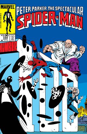 Peter Parker: The Spectacular Spider-Man #100  cover