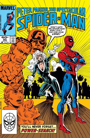 Peter Parker: The Spectacular Spider-Man #89  cover