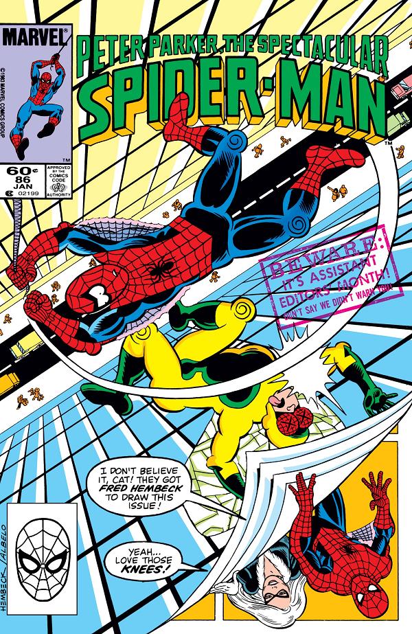 Peter Parker: The Spectacular Spider-Man #86  cover