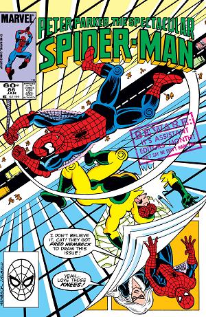Peter Parker: The Spectacular Spider-Man #86 cover