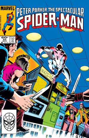 Peter Parker: The Spectacular Spider-Man #84 cover