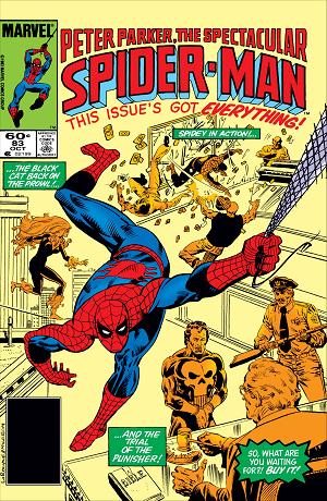 Peter Parker: The Spectacular Spider-Man #83 cover