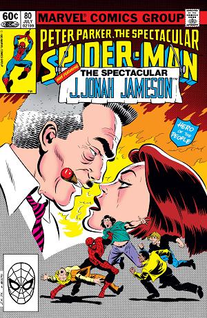 Peter Parker: The Spectacular Spider-Man #80  cover
