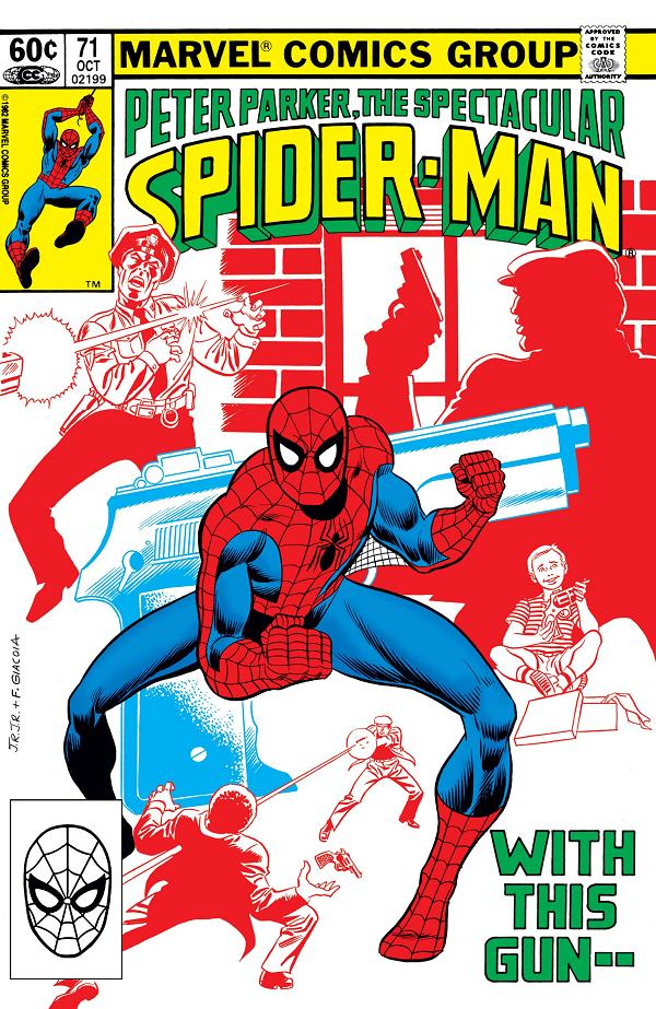 Peter Parker: The Spectacular Spider-Man #71  cover