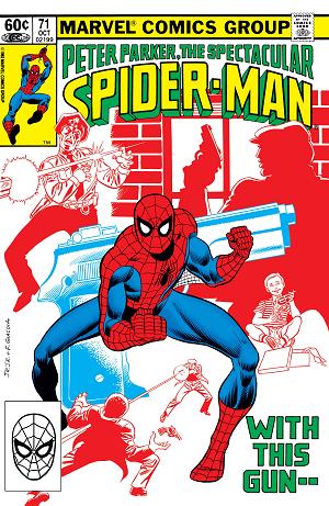Peter Parker: The Spectacular Spider-Man #71  cover