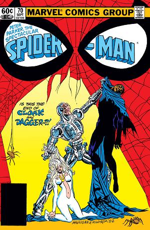 Peter Parker: The Spectacular Spider-Man #70 cover