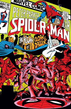 Peter Parker: The Spectacular Spider-Man #69 cover