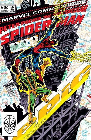 Peter Parker: The Spectacular Spider-Man #66 cover