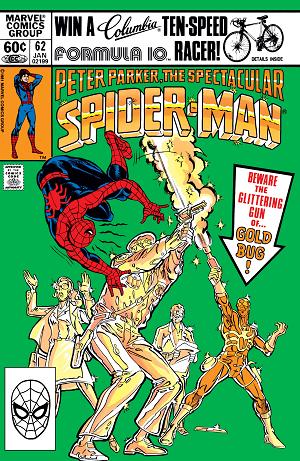 Peter Parker: The Spectacular Spider-Man #62  cover