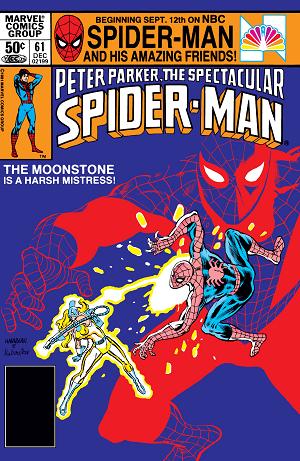 Peter Parker: The Spectacular Spider-Man #61 cover