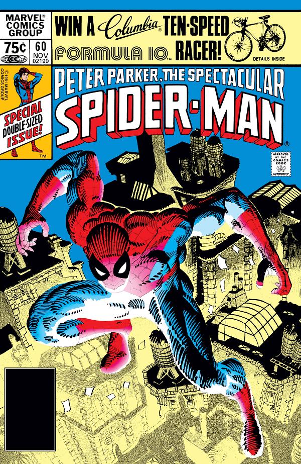Peter Parker: The Spectacular Spider-Man #60  cover