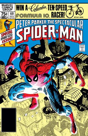 Peter Parker: The Spectacular Spider-Man #60 cover