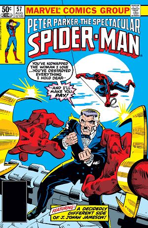 Peter Parker: The Spectacular Spider-Man #57 cover