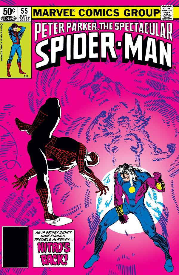 Peter Parker: The Spectacular Spider-Man #55  cover