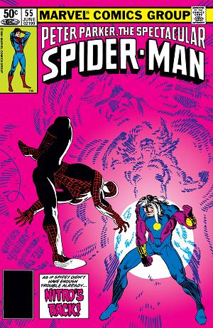Peter Parker: The Spectacular Spider-Man #55  cover