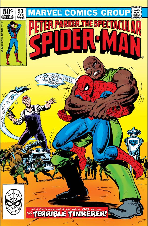 Peter Parker: The Spectacular Spider-Man #53 cover