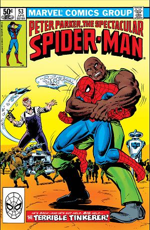 Peter Parker: The Spectacular Spider-Man #53 cover