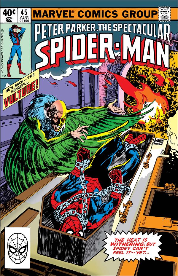 Peter Parker: The Spectacular Spider-Man #45  cover