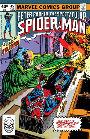 Peter Parker: The Spectacular Spider-Man #45  cover