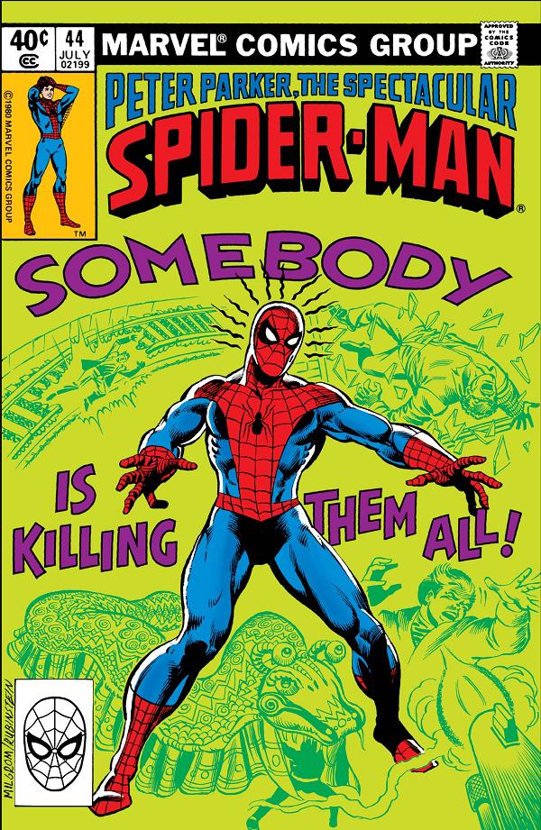 Peter Parker: The Spectacular Spider-Man #44  cover
