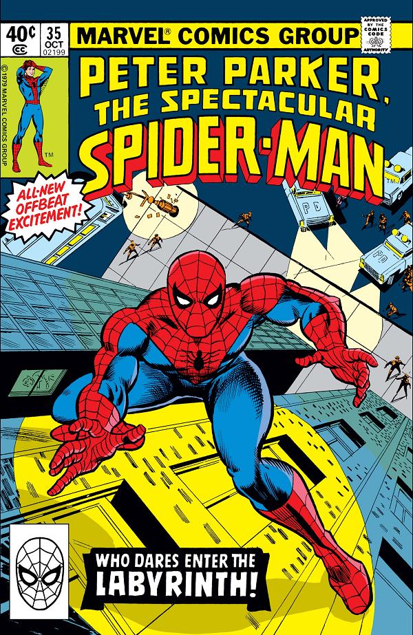Peter Parker: The Spectacular Spider-Man #35  cover