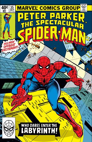 Peter Parker: The Spectacular Spider-Man #35 cover