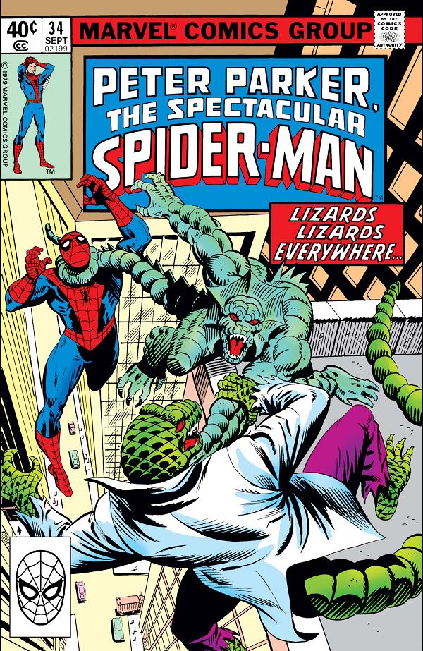 Peter Parker: The Spectacular Spider-Man #34  cover