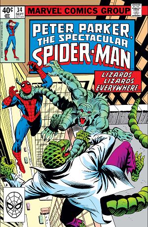 Peter Parker: The Spectacular Spider-Man #34  cover