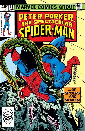 Peter Parker: The Spectacular Spider-Man #33  cover