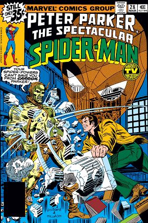 Peter Parker: The Spectacular Spider-Man #28  cover