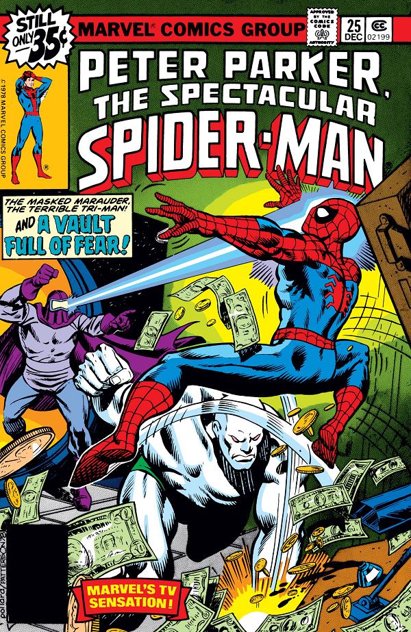 Peter Parker: The Spectacular Spider-Man #25  cover