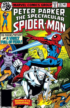 Peter Parker: The Spectacular Spider-Man #25  cover