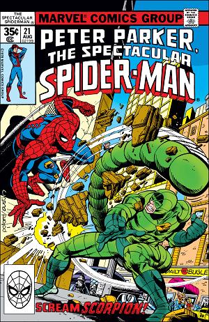 Peter Parker: The Spectacular Spider-Man #21  cover