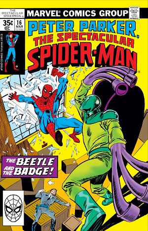 Peter Parker: The Spectacular Spider-Man #16  cover