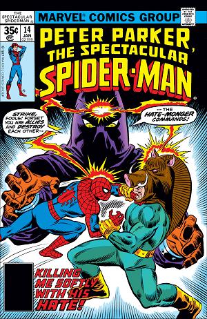 Peter Parker: The Spectacular Spider-Man #14  cover