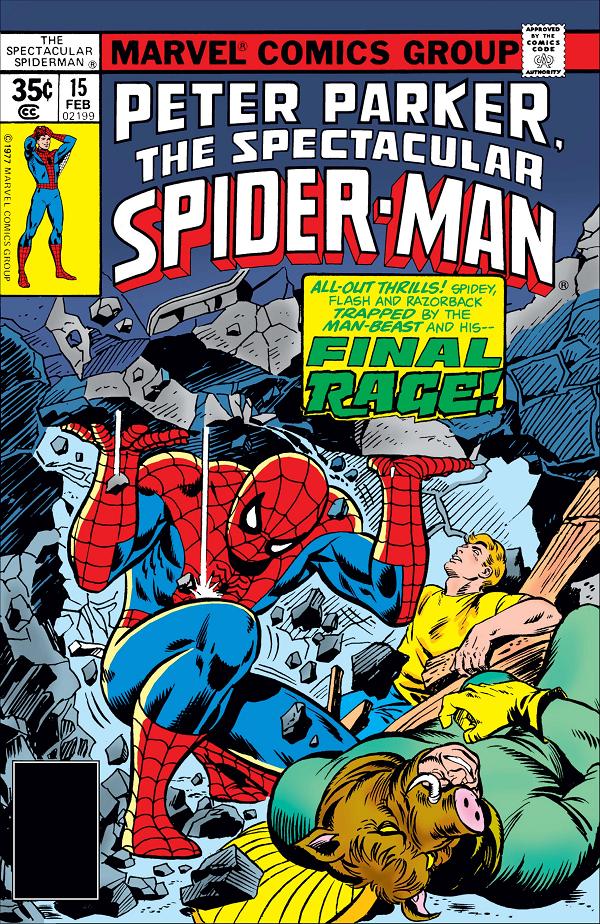 Peter Parker: The Spectacular Spider-Man #15  cover