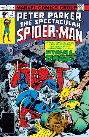 Peter Parker: The Spectacular Spider-Man #15 cover