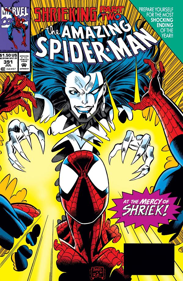 Amazing Spider-Man #391  cover