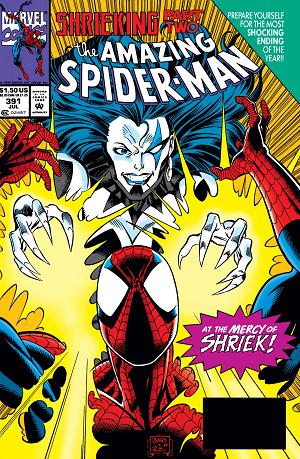 Amazing Spider-Man #391  cover