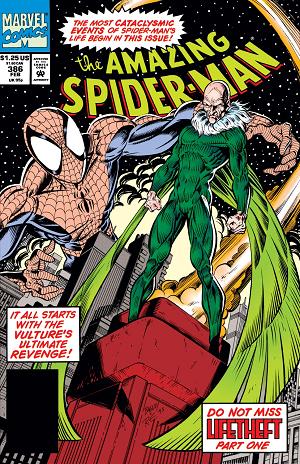 Amazing Spider-Man #386  cover