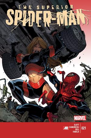 Superior Spider-Man #21  cover