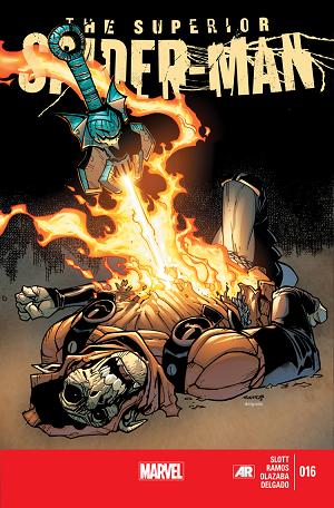 Superior Spider-Man #16  cover