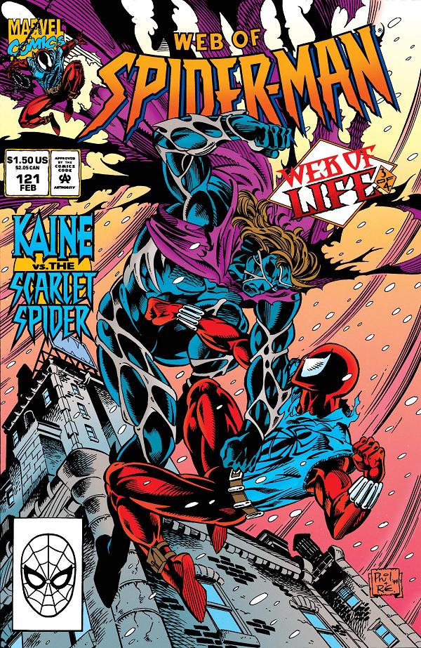 Web Of Spider-Man #121  cover