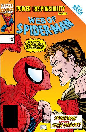 Web Of Spider-Man #117 cover
