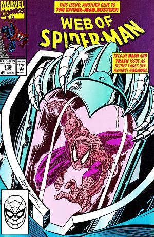 Web Of Spider-Man #115  cover