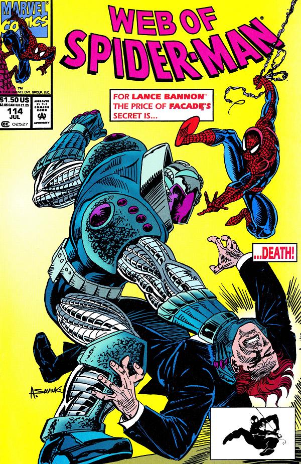 Web Of Spider-Man #114  cover